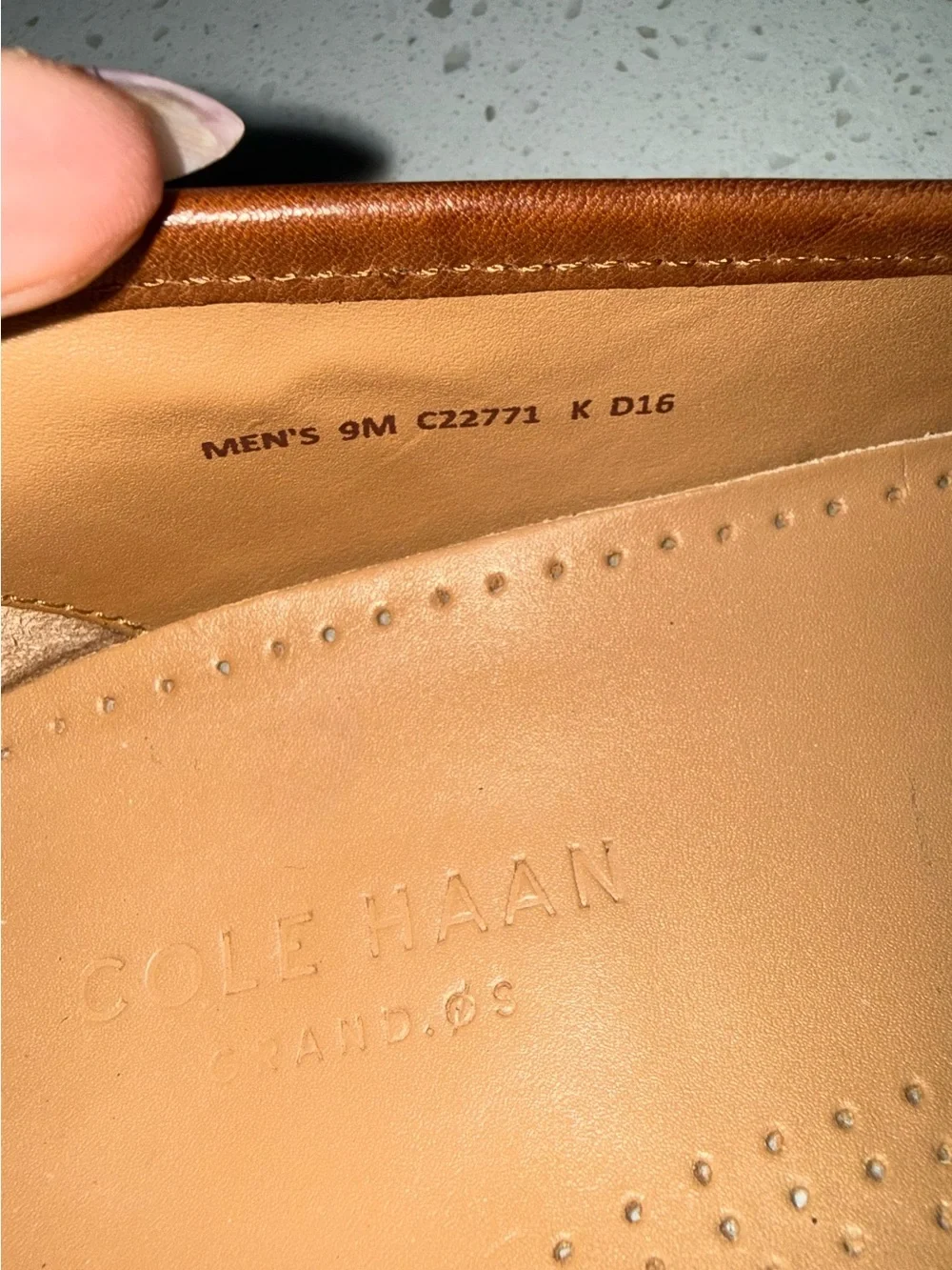 Cole Haan Men's Penny Loafers in Chestnut Brown